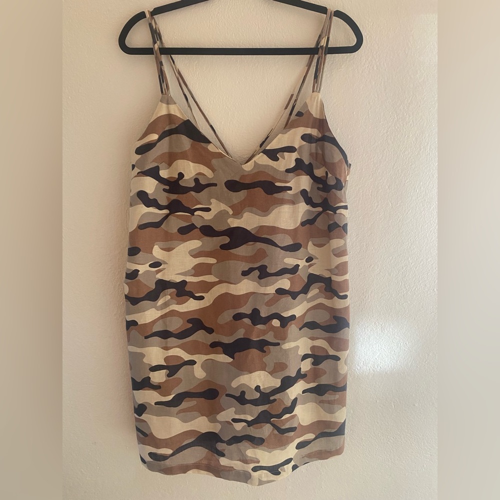 Zara camouflage short dress
